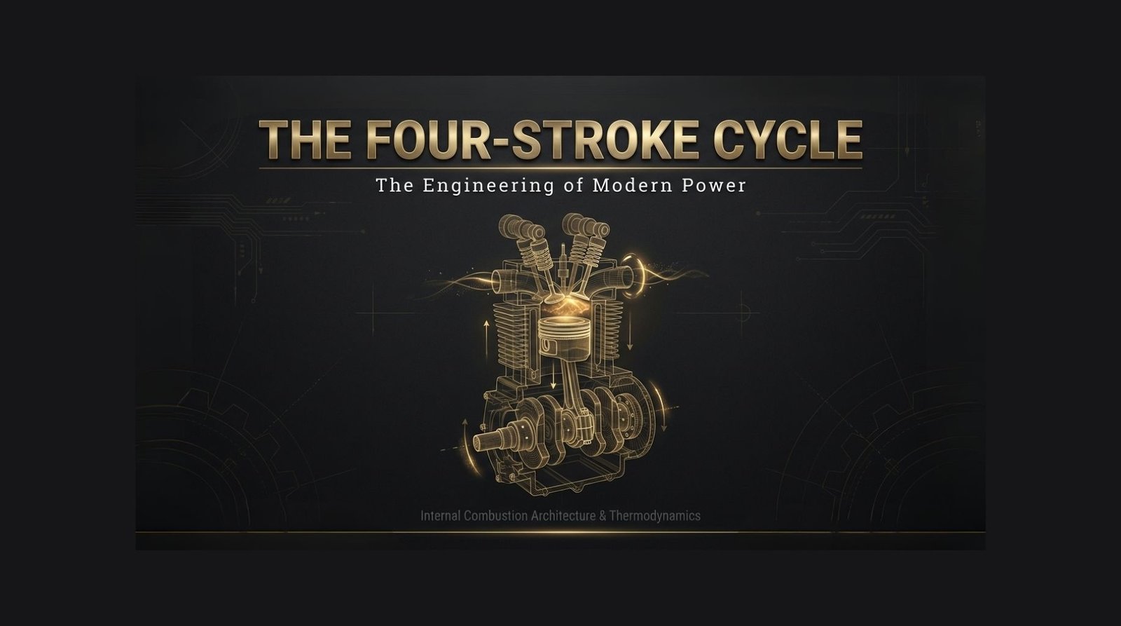 the four stroke operating cycle
